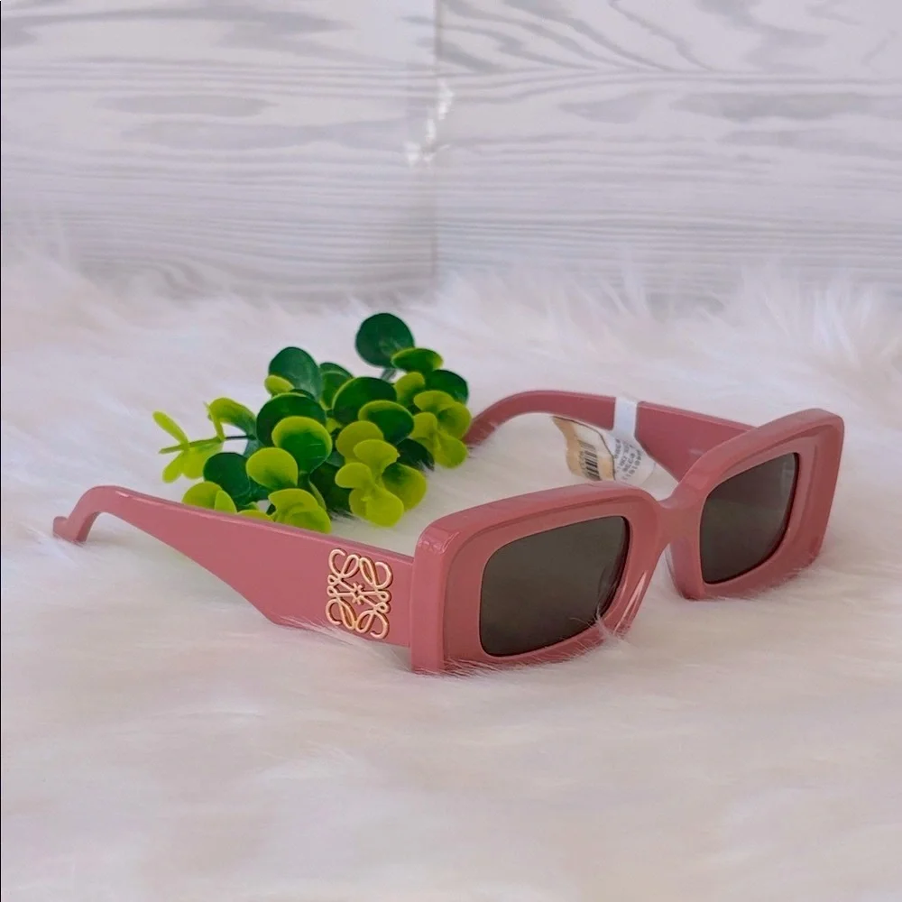 LOEWE Chunky Anagram‎ Rectangle Sunglasses